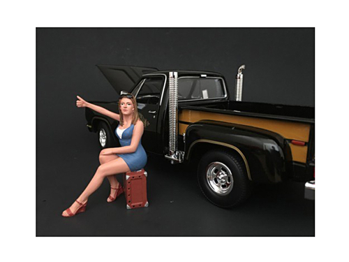 70\'s Style Figurine VI for 1/24 Scale Models by American Diorama