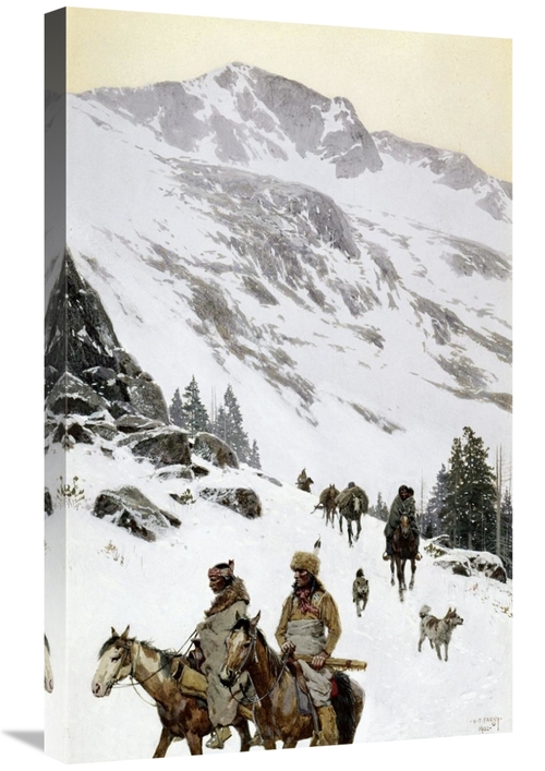 Global Gallery GCS-277503-30-142 30 in. Over the Divide Art Print - He