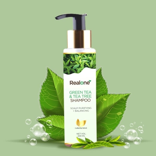 Green Tea & Tea Tree Scalp Soothing Shampoo | 200 ml