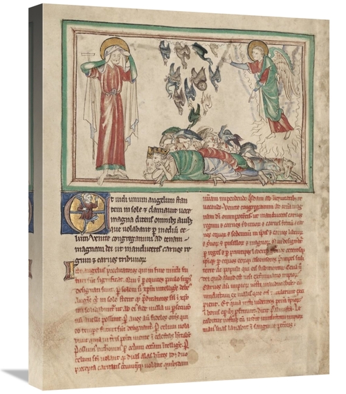 Global Gallery GCS-456807-1824-142 18 x 24 in. An Angel Standing in th