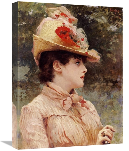 Global Gallery GCS-268596-22-142 22 in. A Young Beauty Art Print - Edu