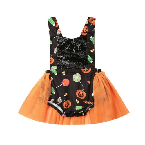 0 24M Newborn Baby Girl Bodysuits Halloween