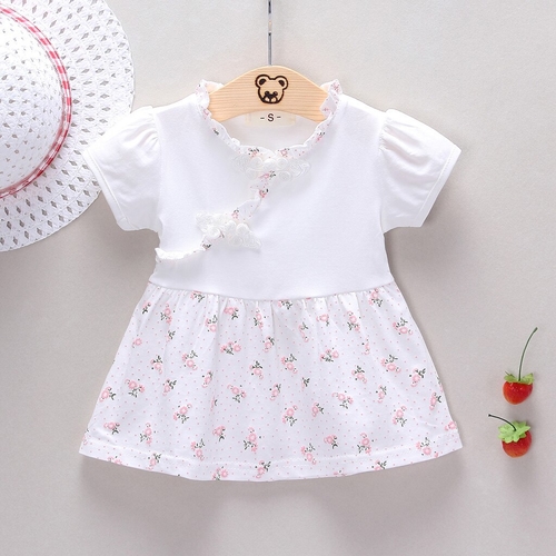 Soft Comfortable Dresses for Girls Summer Short