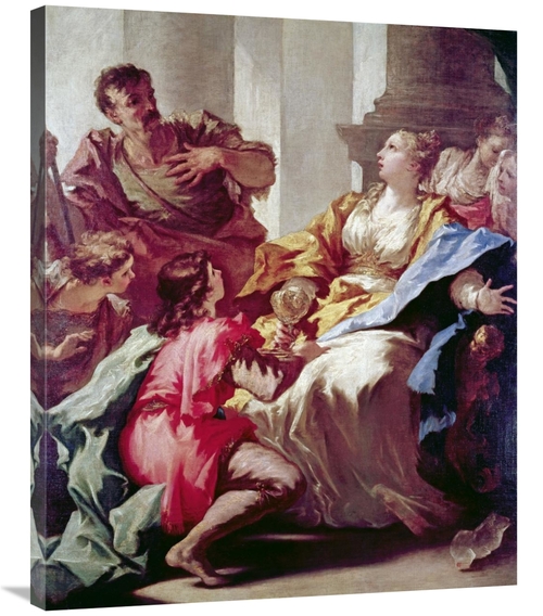 36 in. Sophonisba Receiving the Cup of Poison Art Print - Giovanni Ant