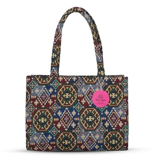 RISEN STYLE Women's Woven Fabric Handbag