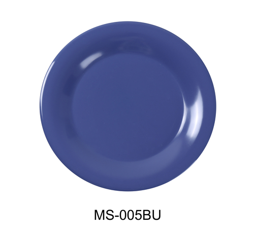 Yanco MS-005BU Mile Stone Wide Rim Round Plate