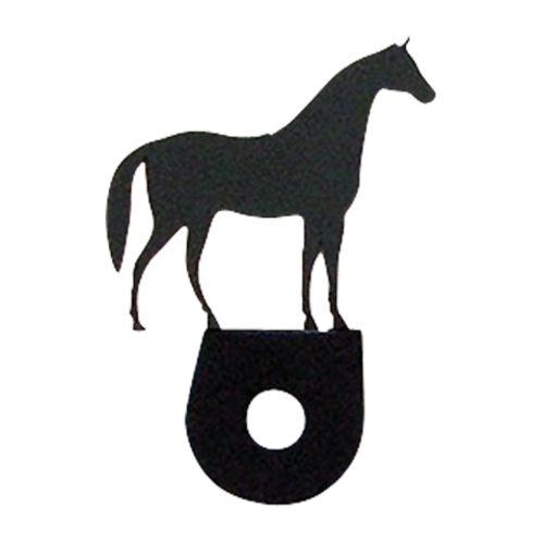 Village Wrought Iron DHK-68 Horse Door Silhouette