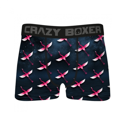 Pop Culture 818681-large 36-38 Crazy Boxers Flamingos Flying All Over 