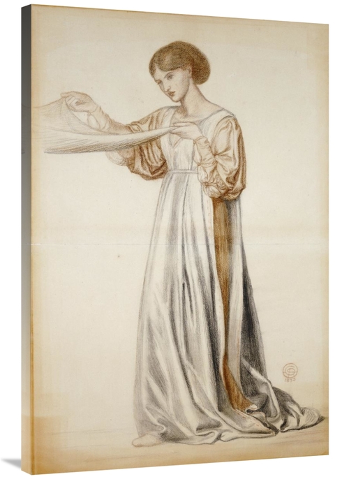 Global Gallery GCS-267192-40-142 40 in. Study for a Pall Bearer in Dan