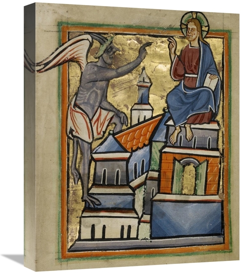 Global Gallery GCS-457566-1620-142 16 x 20 in. The Second Temptation A