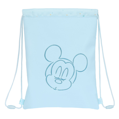 Backpack with Strings Mickey Mouse Clubhouse Light Blue (26 x 34 x 1