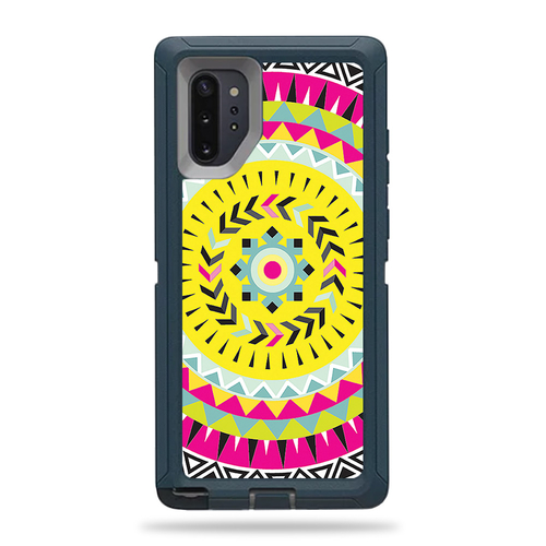 MightySkins OTDSNO10PL-Pink Aztec Skin for Otterbox Defender Samsung G