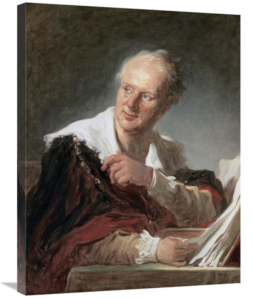 Global Gallery GCS-277592-30-142 30 in. Portrait of Diderot Art Print 