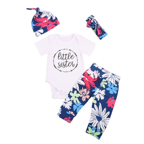 Baby Clothing  Newborn Little Sister Baby Girls