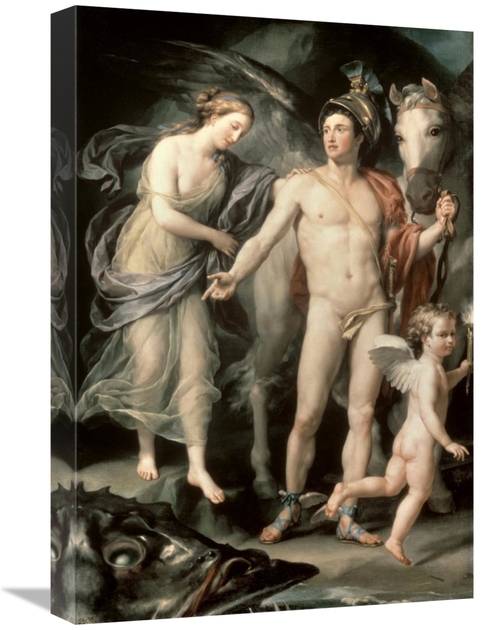 Global Gallery GCS-278564-22-142 22 in. Perseus & Andromeda Art Print 