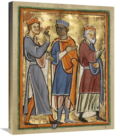 Global Gallery GCS-457582-2228-142 22 x 28 in. The Magi Approaching He