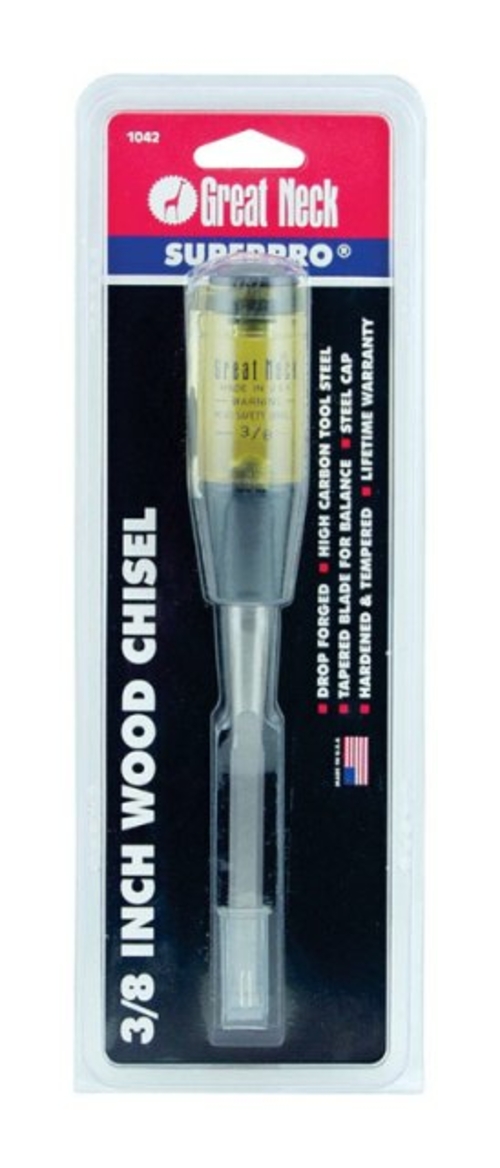 Great Neck 1042 Professional Quality Wood Chisel  0.37 in.