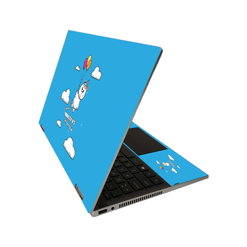 MightySkins HPPX3601420-Unicorns Get Lifted Skin for HP Pavilion X360 