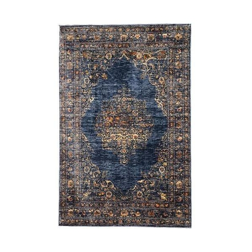 Venetian Dark Blue Traditional Rug