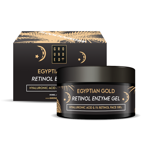 Egyptian Gold Retinol Enzyme Gel, with added Hyaluronic Acid, 1%