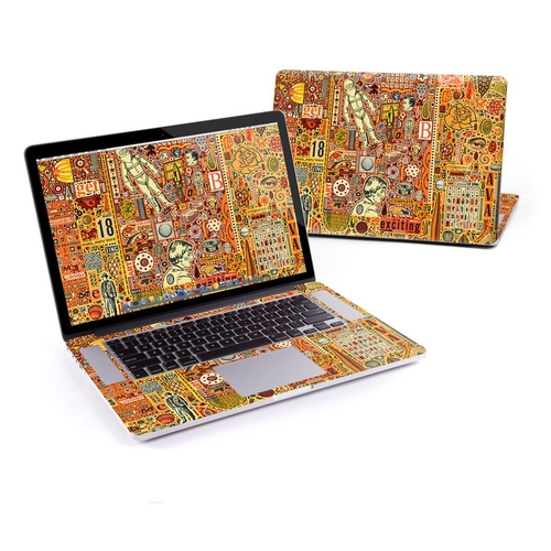 DecalGirl MBPR5-GLDNT Apple MacBook Pro Retina 15 in. Skin - The Goldi