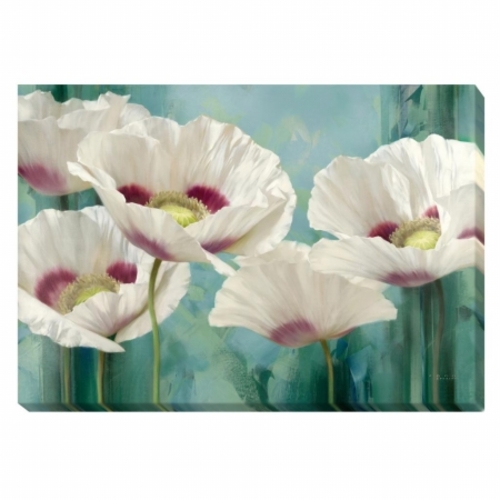 Artistic Home Gallery 1624320G Tasmanian Poppies II Canvas - 16 in.