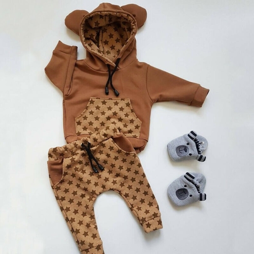 0 24M Baby Boy Girl Infant Clothes Sets Autumn