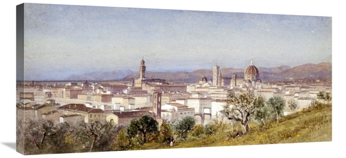 Global Gallery GCS-267868-36-142 36 in. View of Florence Art Print - S