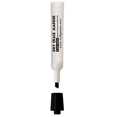 Dry Erase Marker, Low Odor Ink. Chisel Tip, Black