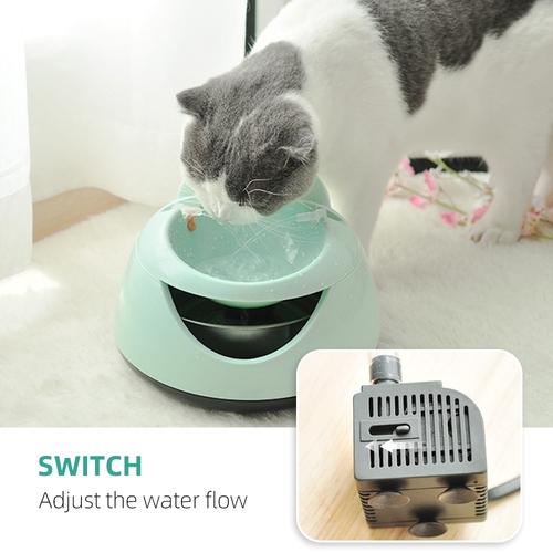 Automatic Luminous Pets Water Fountain for cats