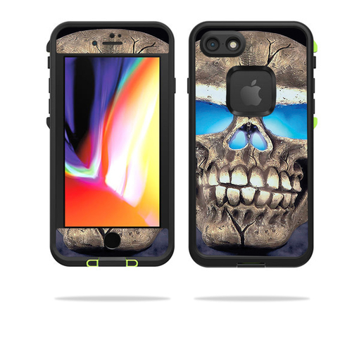 MightySkins LIFIP8-psycho skull Skin for Lifeproof Fre for iPhone SE 2