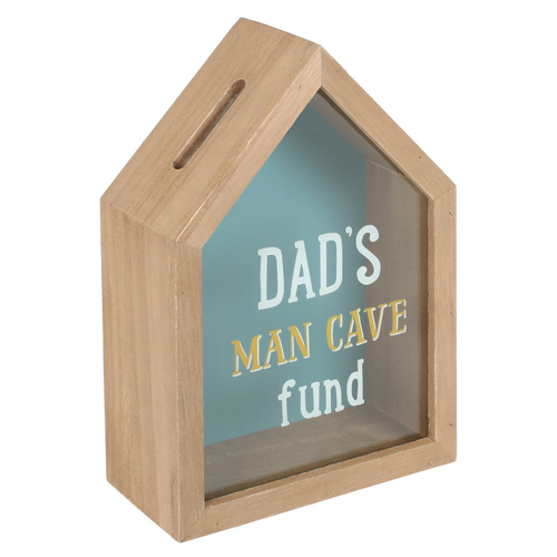 Dad's Man Cave Fund Money Box