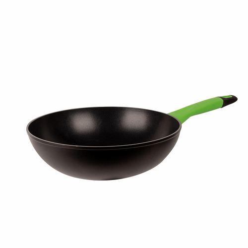 Wok Pan San Ignacio Ø 28 cm Black Aluminium