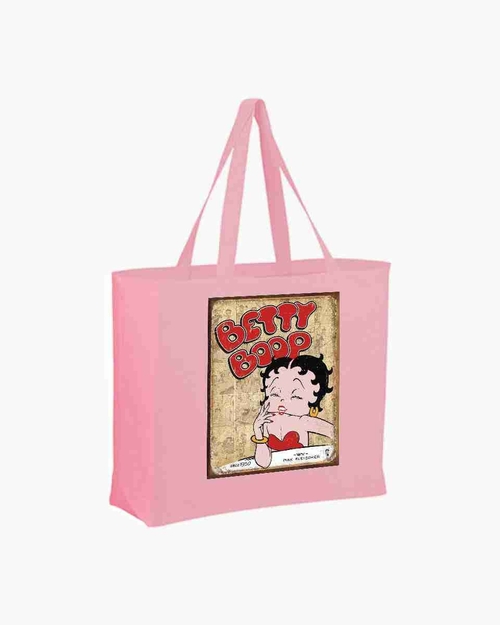 Betty Boop Pink Tote Grocery, Beach New   Bag