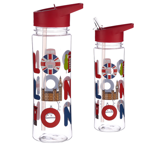 Reusable London Icons 550ml Bottle