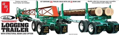 AMT AMT1103 Peerless Logging Trailer Plastic Model Kit