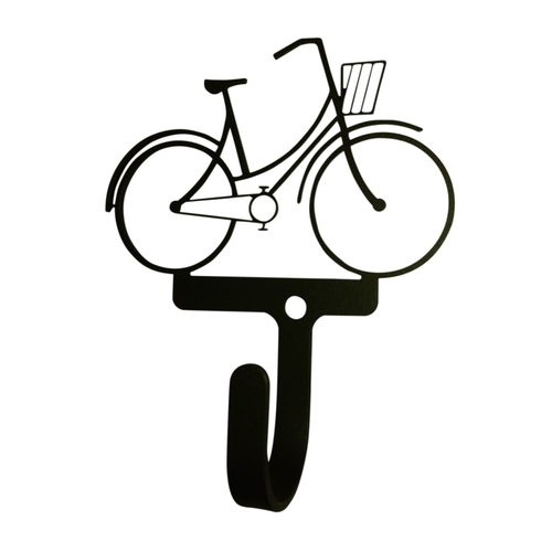 Wrought Iron Bicycle Wall Hook Decorative Small