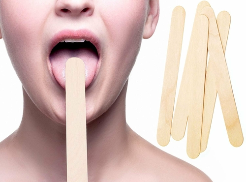 Dukal Wooden Tongue Depressors 6". Pack of 5000 Disposable Depressors