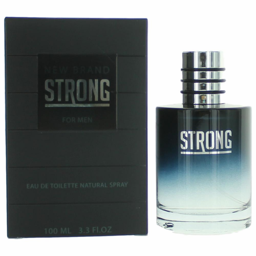 New Brand amstrnb34s 3.3 oz Strong Eau De Toilette Spray for Men