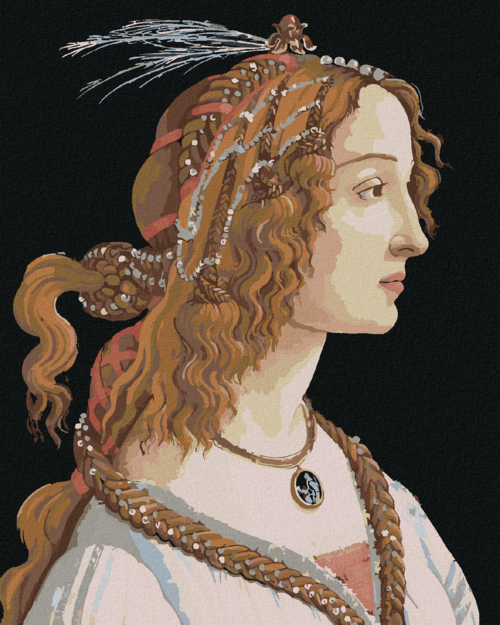 Paint by Numbers - Portrait of a Young Woman (SANDRO BOTTICELLI)