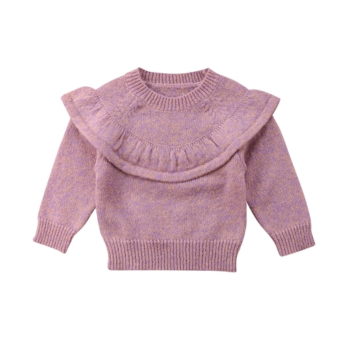 Newborn Kids Infant Baby Girls Long Sleeve Sweater