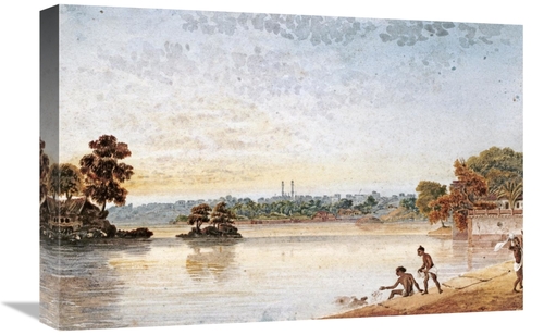 Global Gallery GCS-268425-22-142 22 in. Benares from the Mundakinee Tu