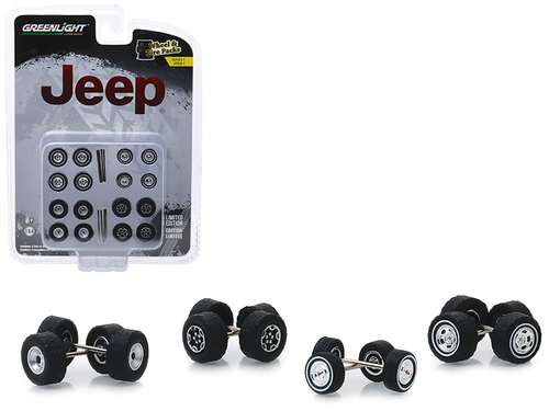 \Jeep\" Wheel and Tire Multipack Set of 24 pieces \"Wheel & Tire