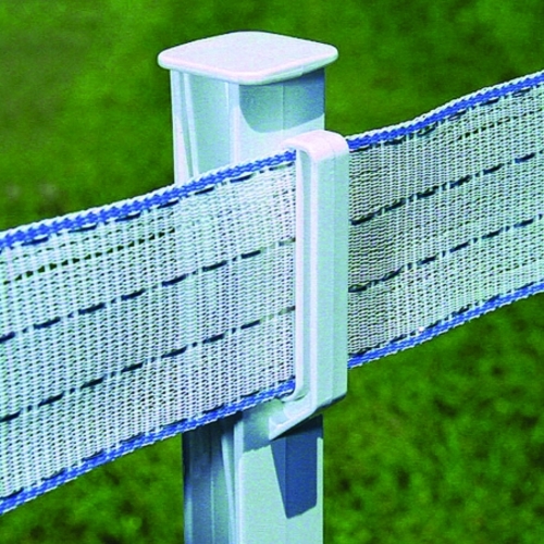 Woodstream Step-In Fence Post 4 Foot White A-48