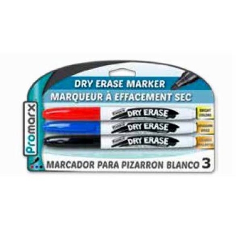 DDI 2324303 Promarx Dry Erase Markers - 48 Count  3 Piece  3 Colors Ca