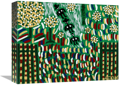 Global Gallery GCS-479482-1216-142 12 x 16 in. Secrets Gardens 13 Art 