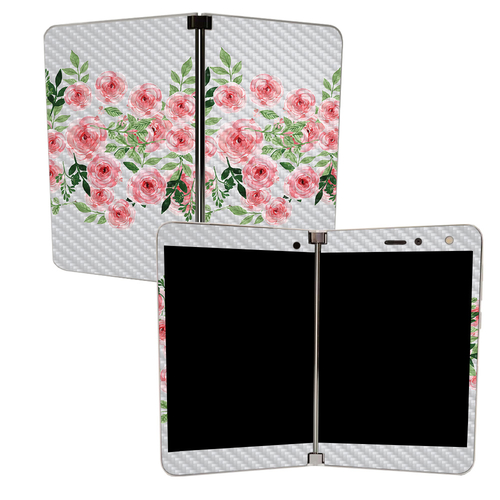 MightySkins CF-MISURDUO-Bouquet Carbon Fiber Skin for Microsoft Surfac