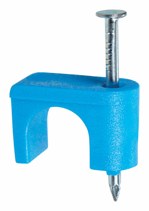 Power Products 3168788 0.18 in. Data Cable Staples, Blue