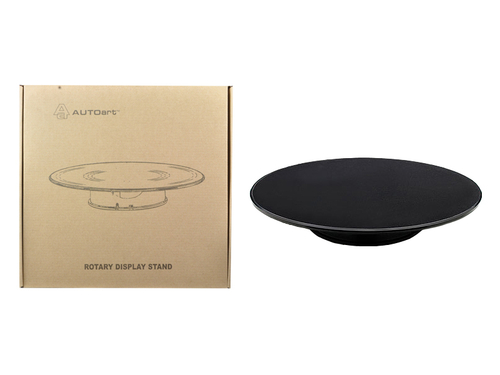 Rotary Display Stand Large For 1/18 Scale 12 Inches Wide With Black