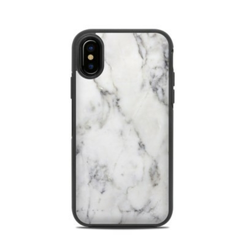 DecalGirl OSIX-WHT-MARBLE OtterBox Symmetry iPhone X Case Skin - White